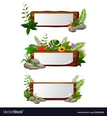 Illustration Of Empty Paper Blank On Wooden Signboard Download A Free Preview Or High Qua Frame Border Design Page Borders Design Powerpoint Background Design