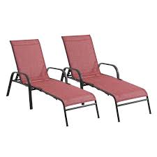 Walnew set of 2 adjustable patio lounge chairs folding outdoor recliners,multicolors: Sonoma Goods For Life Coronado Folding Patio Chaise Lounge Chair 2 Piece Set