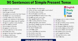 Simple tense is a category of verb tense. 90 Sentences Of Simple Present Tense Example Sentences