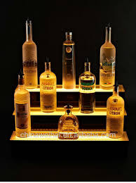 Custom fabricator of illuminated real stone, faux onyx ,custom surfaces and more for. Great For Home Bars 92 Wall Shelf Liquor Bottle Product Display Led Lighted Shelving Business Industrial Worldenergy Ae