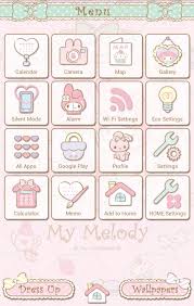 My Melody Launcher Sugar Sweet For Android Apk Download My Melody Blue Wallpaper Iphone Iphone Layout