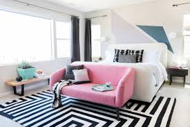 I can't believe this dream bedroom makeover with blindsdotcom has really come to an end. Bedroom Makeover Geometric Dcor Pink Sofa Teen Vogue Couch In Atmosphere Ideas Side Table Designs Bedside Bedrooms Without Headboards Best No Headboard Geometrical Apppie Org