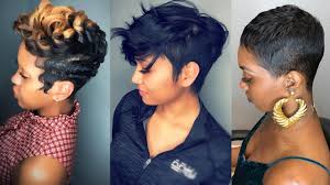 The hair designers continue to thrill us each new season with a fabulous mix of natural and weave hairstyles to suit every style and for every occasion! Short Hair Cuts Black Women