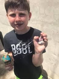 Pooh rock waiting for you when you return