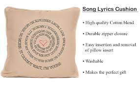 However, it had extra deep seats (think at least 30 inches) so you could kick up your legs — or sit crisscrossed — and relax. Amazon Com Jason Mraz I M Yours Song Lyrics Swirl Design Cushion With Pad Included Best Throw Pillow Best Gift Present Ideas For Christmas Birthdays Or Any Other Occasion 18 X 18