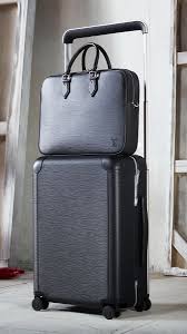 Louis Vuitton Horizon 55 Rolling Luggage And Dandy Mm Business Bag In Black Epi Leather Carteira De Couro Sacos De Viagem Malas