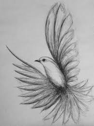 Pin By Luis Felipe Argueta On Spare Room Art Drawings Sketches Simple Flying Bird Drawing Art Drawings Sketches Creative
