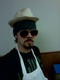 The goatee was a choice. 🤔