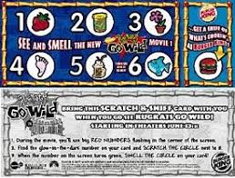 Scratch and sniff stickers first became really popular in the late 1970s. Rugrats Go Wild Scratch And Sniff Movie Card Nostalgia