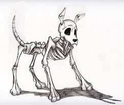 Skeleton Dog Cartoon Google Search Dog Tattoos Dog Skeleton Cartoon Dog