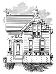 Black And White Home Clipart Victorian Cottage Image Black And White Clip Art Vintage Home Clipart Antique House Illustration Small Ho House Illustration Cottage Images Vintage Cottage