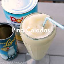 Pina Coladas Non Alcoholic Recipe Beverages With Pineapple Juice Cream Of C Summer Drinks Nonalcoholic Pina Colada Recipe Non Alcoholic Non Alcoholic Drinks