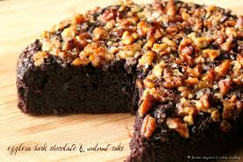 Eggless Dark Chocolate Walnut Cake Video Ruchik Randhap