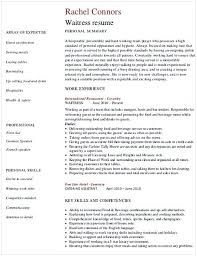 Restaurant Waitress Resume Hotel And Restaurant Management Being In A Hospitality Both Challenging And E Server Resume Restaurant Resume Job Resume Samples