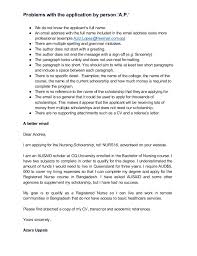 A bursary application letter is an applicant's first impression. How To Write A Professional Scholarship Email