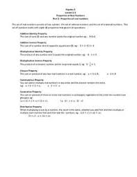 Real number properties worksheets in mathematics we use many types of numbers such as natural, whole, integer, positive, negative and many more. 35 Real Numbers Worksheet 8th Grade Worksheet Resource Plans