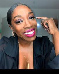 The look of a super happy & bright destiny. 🤗 #MightNamemyfirstKidDestiny  Also it's true. Lovers do rock 🙏🏾💜🤗