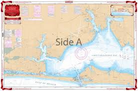 Waterproof Charts Fort Walton Beach To Destin Intracoastal Waterway I C W Florida Nautical Marine Charts