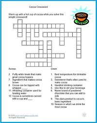 Printable Easy Crossword Puzzles