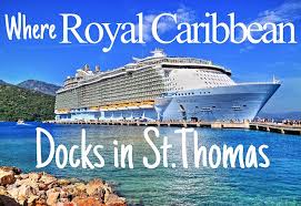 The ships are well designed and handle the flow of people very note: Where Does Royal Caribbean Dock In St Thomas