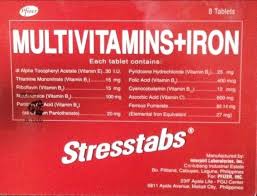 It is important to get vitamins and minerals from food synthetic supplements are said to be able to treat vitamin b deficiencies because they can be when you put vitamin b9 and b12 together, you'll get the right combination for the formation of. 100 Sresstabs Multivitamins Iron Antistress Vitamin Philippine Formula Fresh Stock