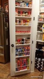 Door Hanging Spice Rack Pantry Door Storage Kitchen Pantries Diy Kitchen Organization Pantry