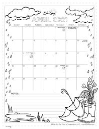 Each month includes separate text boxes to. Printable Calendars Blue Sky