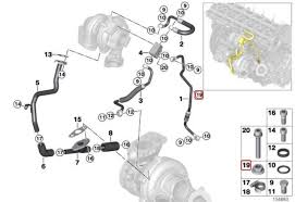 You'll receive email and feed alerts when new items 3 intake turbo charge pipe cooling kit turbo boost pipe for bmw f20 f30 f31 n20. Oil Feed Line Oil Distributor To Hp Turbo For Bmw 335d X5