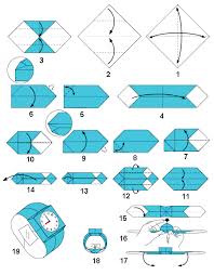 Lalu bagaimana cara membuat origami seperti gambar di atas? Origami Membuat 2 Model Jam Tangan Mainan Dari Kertas Bintangtop Com Dunia Ide Dan Kreativitas Tanpa Batas