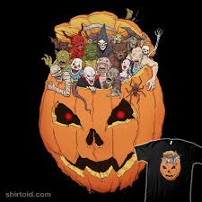 Anywho, made this to get into the halloween spirit! Halloween Monsters Shirtoid