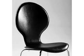 When it comes to cozy living room ideas, you shouldn't have to sacrifice style for comfort and coziness.with these incredible comfy chairs, you no longer have to choose—meaning you can have the best of both worlds, and your home's decor—whether it's modern rustic or contemporary—can benefit to boot. Designer Chair Made Of Synthetic Leather And Chromed Steel Black Dining Room Chairs Modern Living Room Chair