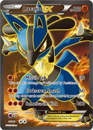 Pokemon orica proxy card ash ketchum pikachu holographic card please keep in mind this is an handmade card,for any further question don't hesitate to contact me. Lucario Ex 107 111 Pokemon Card From Furious Fists For Sale At Best Price