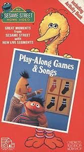 Sesame Street Home Video Play Along Games And Songs Sesame Street Songs Jewish Books
