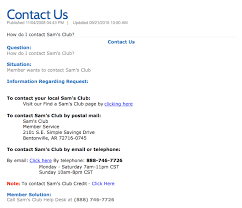 You're not necessarily out of luck if your credit's not quite up to snuff though. Sam S Club Corporate Complaints Number 3 Hissingkitty Com