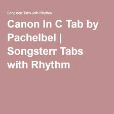 Canon In C Tab By Pachelbel Songsterr Tabs With Rhythm Canon Tab Pachelbel S Canon Guitar, bass and drum tabs & chords with free online tab player. canon in c tab by pachelbel songsterr
