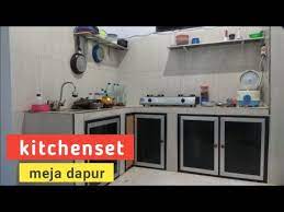 Kabinet dapur rak piring alumunium custom. Tutorial Cara Membuat Pintu Kolong Meja Dapur Aluminium Youtube