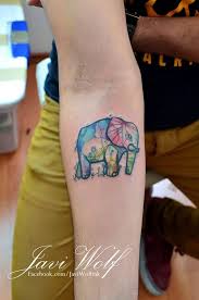 Elephant By Javi Wolf Elefante Tattoo Tatuajes Al Azar Diseno De Tatuaje De Elefante