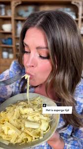 Pasta Carbonara met Witte Asperges: Hollands Recept