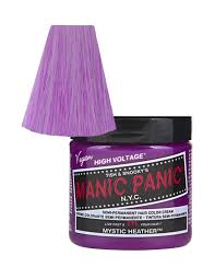 If you do not know manic panic purple haze on dark hair, and how super hot purple hair is, let's explore it with beladyhair right away. Manic Panic Hair Dye Mystic Heather Classic Cream Formula