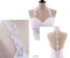 Detachable Straps Could Be As Shown In Photo Halter Neck Or As Regular Straps Th Wedding Dresses With Straps Diy Wedding Dress Detachable Wedding Dress