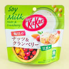 Kit Kat Nuts Cranberry Soy Milk Chocolate Pouch Pack Pouches Packing Kit Kat Chocolate Yogurt