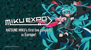 Hatsune Miku S First Live Concerts In Europe Hatsune Miku Miku Hatsune