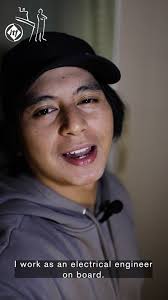 Malcom Serrano’s portrait 'The Climb', Highly Commended by the judges,  captures a real seafarer as a superhero