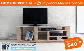 5 Home Depot Hacks Luxury House Designs Diy Tv Stand Homemade Modern