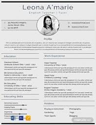 You can use this as base to create a resume for your job application. Free English Teacher Cv Template Word Psd Indesign Teacher Cv Template Teacher Cv Teacher Resume