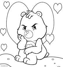 Make a fun coloring book out of family photos wi. Printable Care Bears Coloring Pages For Kids
