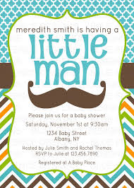 Mustache Baby Shower Invitation Invitaciones Baby Shower Tarjetas