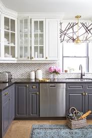 Then mismatched kitchen cabinets is something that you should try. Mismatched Kitchen Cabinets 9