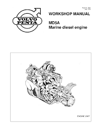 Anyone out there have access to a manual that states the torque specification for the oil pan drain bolt on the 2.7 liter 2008 tacoma? Volvo Penta Md5a Diesel Marine Engine Workshop Manual