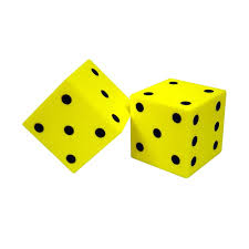 Roll the dice and create a word. Dot Foam Dice Set 2 Pkg Kop11694 Koplow Games Inc Dice